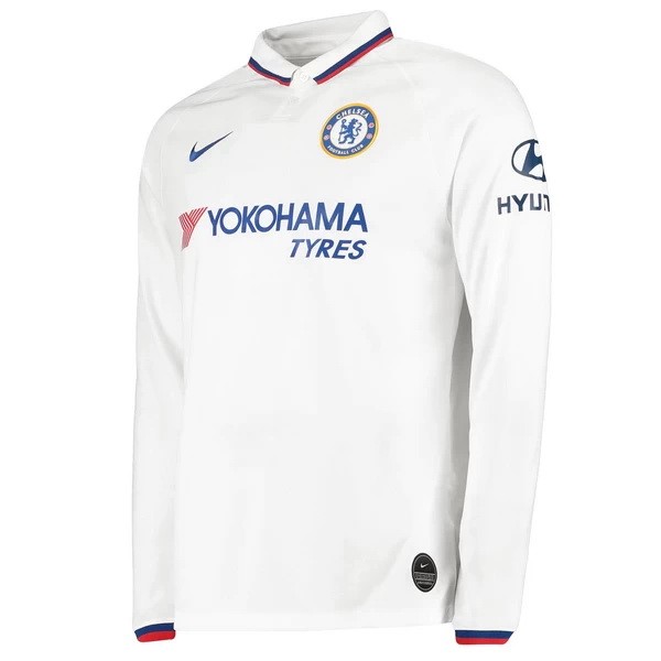 Camiseta Chelsea 2ª ML 2019/20 Blanco